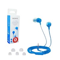 Audifonos Sony In Ear Con Micrófono Manos Libres Mdr-ex15ap AZUL MARINO